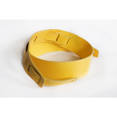 Гітарний ремінь Tropaeis Leather Double Rock (yellow) Зображення