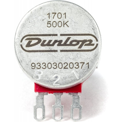 Потенціометр Dunlop DSP500KBU 500K 24-KNURL Split Shaft Super Pot Зображення