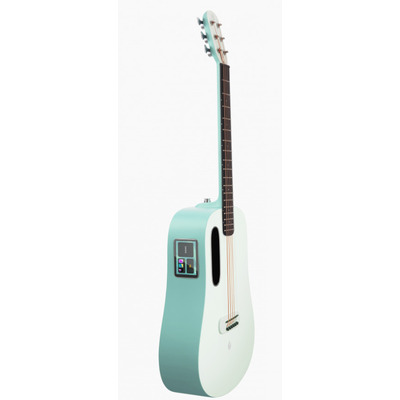 Електроакустична гітара з вбудованими ефектами Blue Lava (36") Aqua Green Зображення