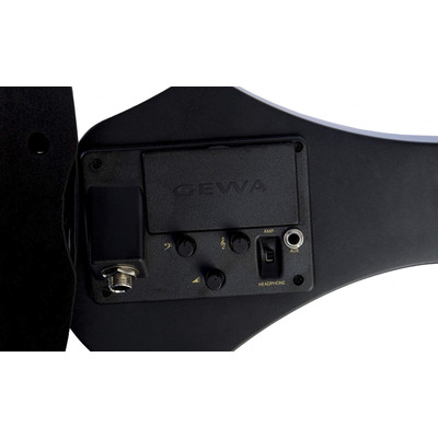 Електроскрипка GEWA Novita 3.0 Black (з адаптером) Зображення