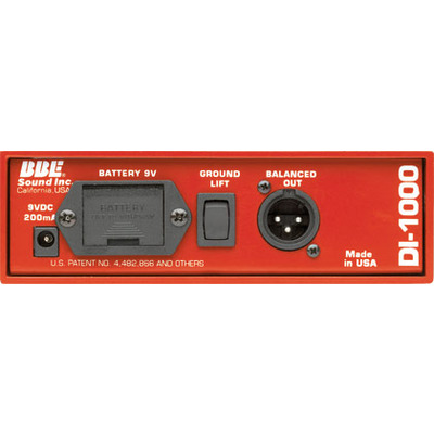 BBE DI-1000 direct box - Дібокс Зображення