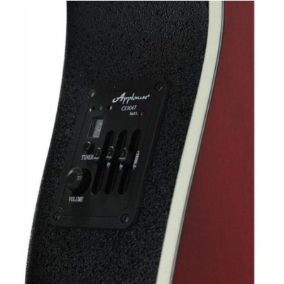 Электроакустическая гитара Applause AB24II-RR Mid Cutaway Ruby Red OV511225 Изображение