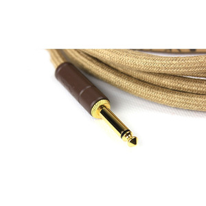 Кабель інструментальний Fender 10' Angled Festival Instrument Cable Pure Hemp Natural Зображення