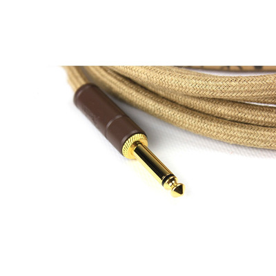 Кабель інструментальний Fender 10' Angled Festival Instrument Cable Pure Hemp Natural Зображення