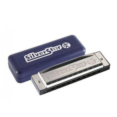Губна гармошка Hohner M5040167 Silver Star C Box Small Зображення
