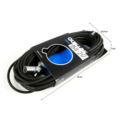 Кабель мікрофонний Quik Lok CM180-20BK Зображення