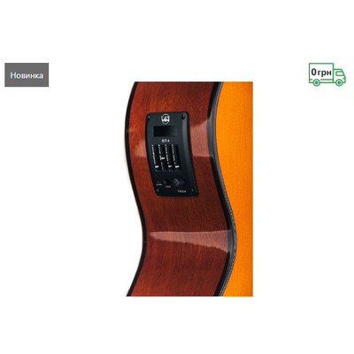 Електроакустична гітара GEWApure VGS E-Classic Student Natural 4/4 Зображення