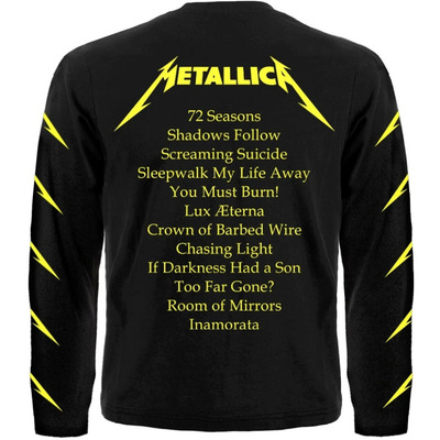 Футболка з довгим рукавом Metallica "72 Seasons" Зображення