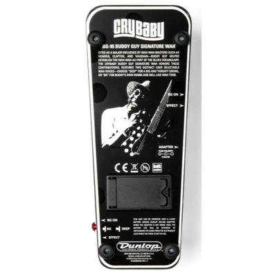 Педаль эффектов Dunlop BG95 Buddy Guy Signature Cry Baby Wah Wah Изображение