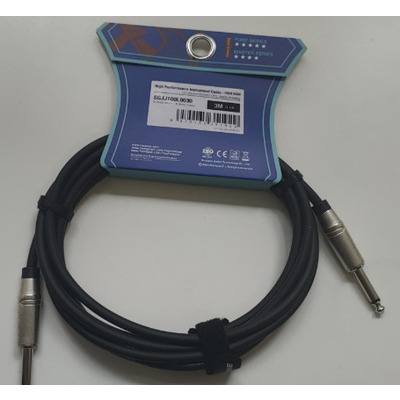 Готовий інструментальний кабель Roxtone SGJJ100L3, 1x0.22 кв.мм Зображення