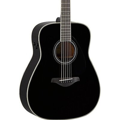 Электроакустическая гитара Yamaha FG-TA BLACK Изображение