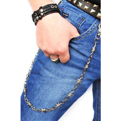 Ланцюг "Колючий дріт" ланкова (ch-022) Зображення