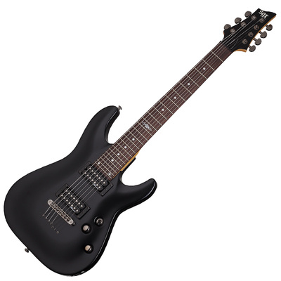 C-7 SGR BY SCHECTER BLK - Електрогітара семиструнна Зображення