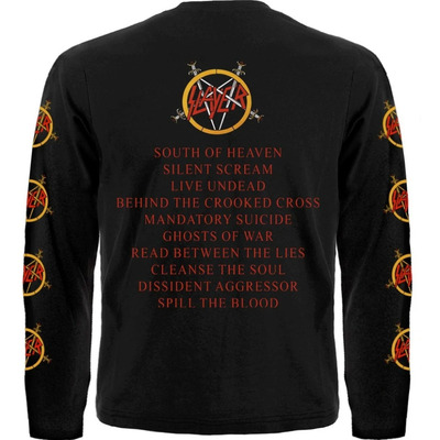 Футболка з довгим рукавом Slayer "South of Heaven" Зображення