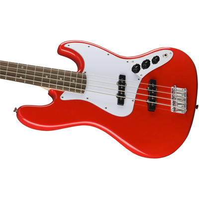 Бас-гитара Squier by Fender Affinity Jazz Bass Lrl Race Red Изображение