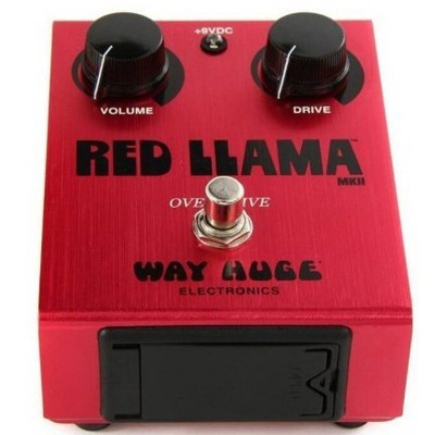 Педаль ефектів Dunlop WHE203 Way Huge Red Llama Overdrive Зображення