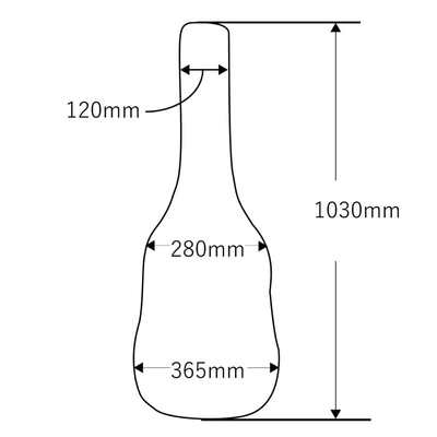 CNB EB380 - чехол для электро гитары Изображение