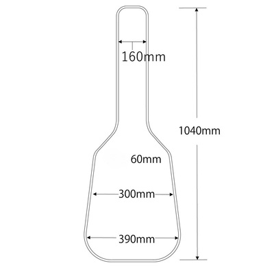 CNB EGB1680 - чохол для електрогітари Зображення
