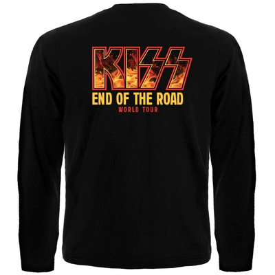 Футболка з довгим рукавом Kiss "End of the Road" (world tour) Зображення