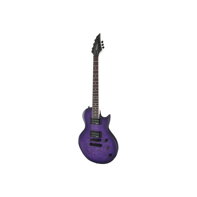 Электроакустическая гитара Jackson JS22Q Monarkh Ah Transparent Purple Burst Изображение