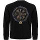 Футболка з довгим рукавом Дерево життя (Рунічний компас Вегвізир) Зображення