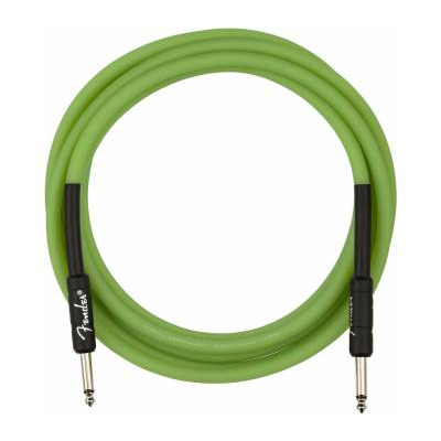 Кабель инструментальный FENDER CABLE PROFESSIONAL SERIES 18.6' GLOW IN DARK GREEN Изображение