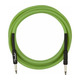 Кабель инструментальный FENDER CABLE PROFESSIONAL SERIES 18.6' GLOW IN DARK GREEN Изображение