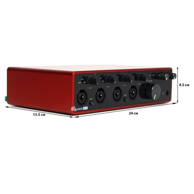 Аудіоінтерфейс Focusrite Scarlett 18i8 3rd gen Зображення