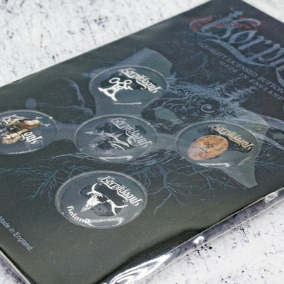 Подарочный набор значков KORPIKLAANI - RAVEN (iol-017) Изображение