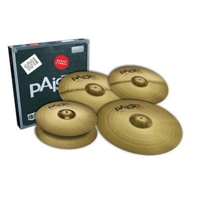 Набір тарілок Paiste 101 Brass Universal Set + Crash 14 Зображення