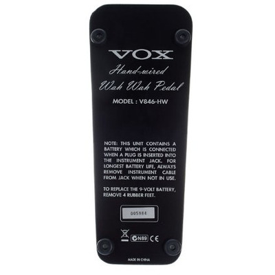 Педаль эффектов VOX V846-HW (100012114000) Изображение