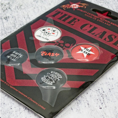 Подарочный набор значков THE CLASH - LONDON CALLING (iol-031) Изображение