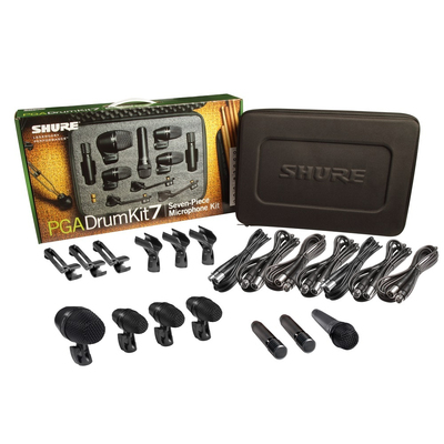 Набор инструментальных микрофонов SHURE PGADRUMKIT7 Изображение