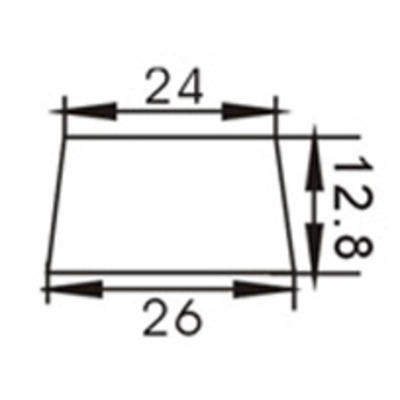 DR PARTS PNB2/BK - Ручка для гітари Зображення
