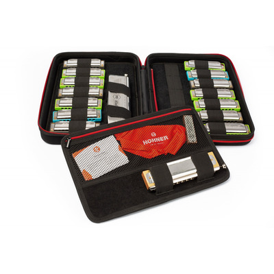 Кейс для губних гармошок Hohner FlexCase L MZ20192 (на 12-16 гармошок) Зображення