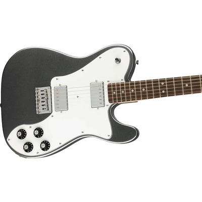 Электрогитара SQUIER by FENDER AFFINITY SERIES TELECASTER DELUXE HH LR CHARCOAL FROST METALLIC Изображение