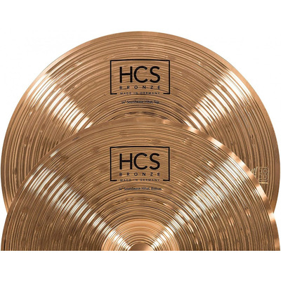 Тарілка Meinl HCSB14SWH HCS Bronze 14" Soundwave Hihat Зображення