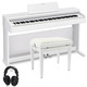 Цифрове піаніно Casio AP-270 White + блок живлення Зображення