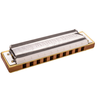 Губная гармошка Hohner Marine Band Box M1896276X F#m Изображение