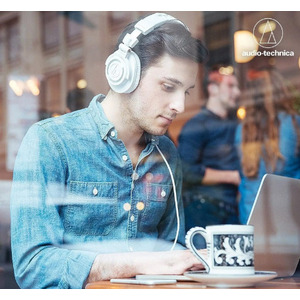 Навушники Audio-Technica ATH-M50X WH Зображення