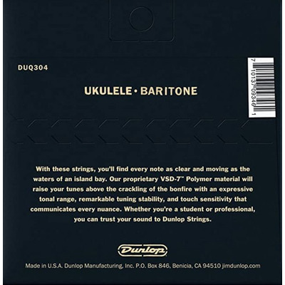 Струны для баритон укулеле Dunlop DUQ304 Изображение