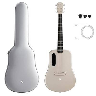 Электроакустическая гитара со встроенными эффектами Lava Me 3 (38") Soft Gold Изображение