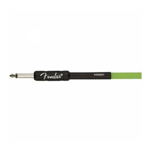 Кабель инструментальный FENDER CABLE PROFESSIONAL SERIES 18.6' GLOW IN DARK GREEN Изображение