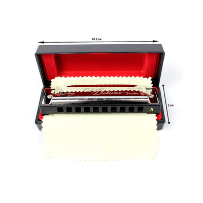 Губна гармошка Fender Harmonica Blues Deluxe A Зображення