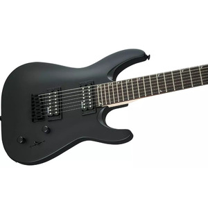 Електрогітара Jackson JS22-7 Dinky AH Satin Black Зображення