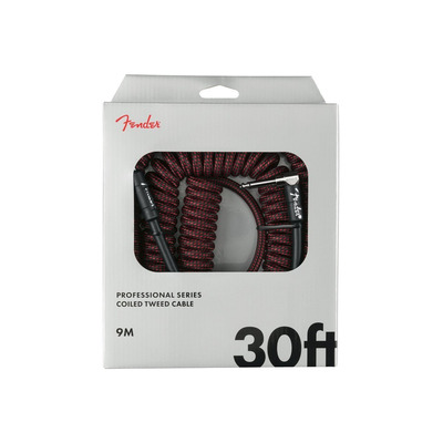 Кабель інструментальний FENDER CABLE PROFESSIONAL COIL 30" RED TWEED Зображення
