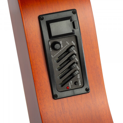 Електроакустична тревел гітара Alfabeto TravelerEQ-MH + чохол Зображення