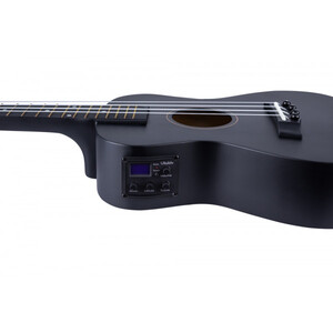 Електроакустичне укулеле Alfabeto U23 EQ (Чорний) + чохол (знижене в ціні) Зображення