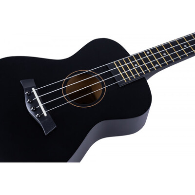 Електроакустичне укулеле Alfabeto U23 EQ (Чорний) + чохол (знижене в ціні) Зображення