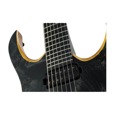 Електрогітара Mayones Duvell Elite 7 Baritone (T-BLK-M) Изображение